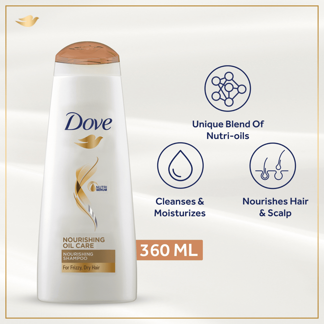DOVE NOURISHING OIL CARE SHAMPOO 360ML